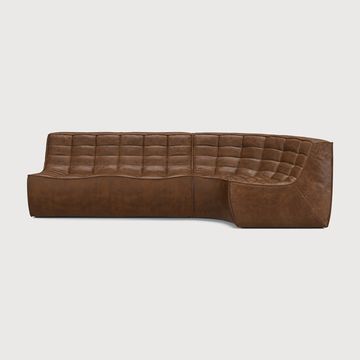 N701 modular sofa set - Chestnut - 260 x 120 x 76 cm (10S22193) by Ethnicraft