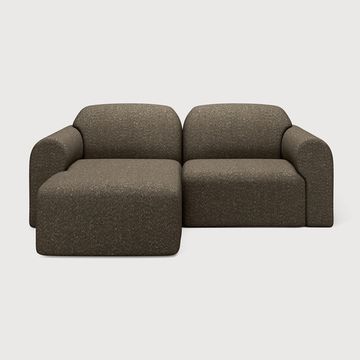 Bulky modular sofa set - Cedar - 190 x 175 x 75 cm (10S22233) by Ethnicraft