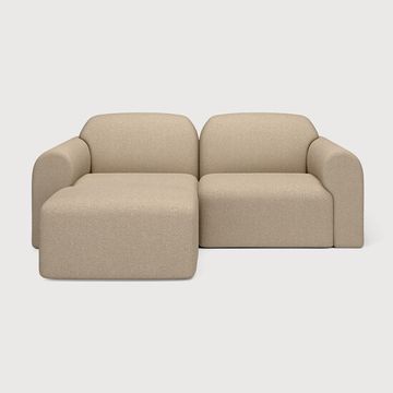 Bulky modular sofa set - Almond - 190 x 175 x 75 cm (10S22252) by Ethnicraft
