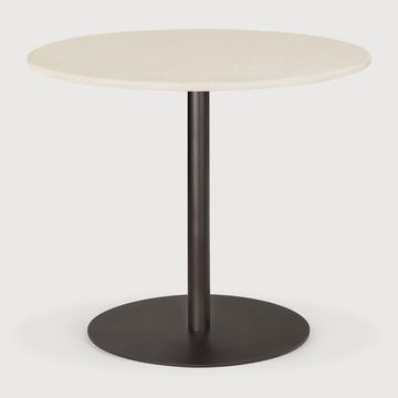 Blend dining table - Off White - 90 x 90 x 76 cm (10S26516) by Ethnicraft