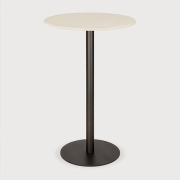 Blend bar table - Off White - 70 x 70 x 108 cm (10S26517) by Ethnicraft