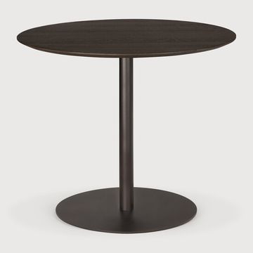 Blend dining table - Brown - 90 x 90 x 76 cm (10S51949) by Ethnicraft