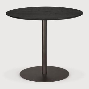 Blend dining table - Black - 90 x 90 x 76 cm (10S51950) by Ethnicraft