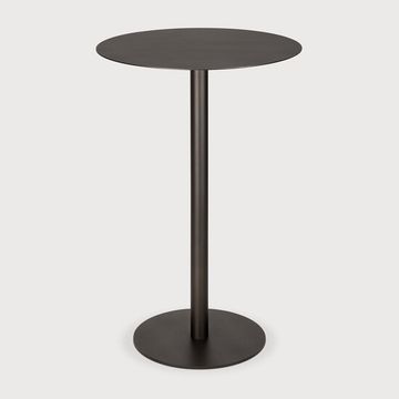 Blend bar table - Dark Bronze - 70 x 70 x 108 cm (10S60123) by Ethnicraft