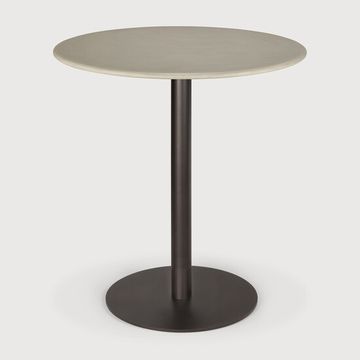 Blend outdoor dining table - Light Grey - 70 x 70 x 76 cm (10S60141) by Ethnicraft