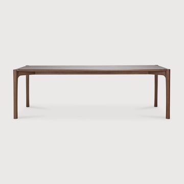 PI dining table - Brown - 200 x 95 x 76 cm (10111558) by Ethnicraft