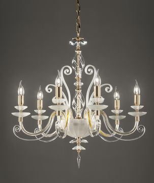 ALICANTE CHARM L6 - Crystal chandelier with Swarovski® Crystals by Euroluce Lampadari