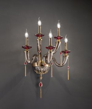 JULIENNE A5 - Wall light with Swarovski® crystals by Euroluce Lampadari