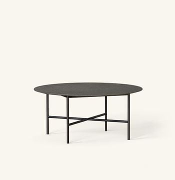 Grada outdoor round coffee table by EXPORMIM