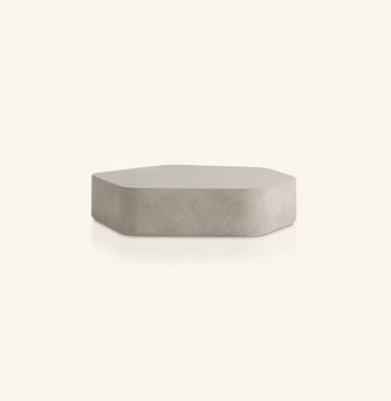 Talo outdoor hexagonal coffee table by EXPORMIM