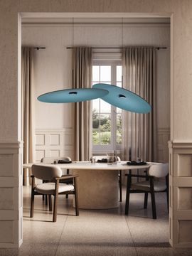 Acustica F58 Pendant lamp by Fabbian