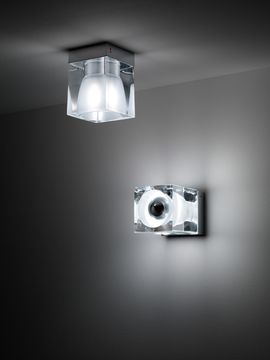 Cubetto D28 Ceiling lamp by Fabbian