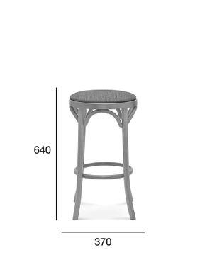 bar stool BST-9739/61 by Fameg