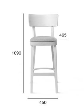 Bar stool Solid by Fameg - view 3