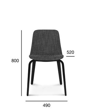 Hips chair A-1802/1 by Fameg - view 3