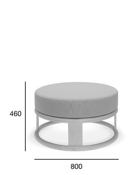 Pouf Likewise A-1909 by Fameg