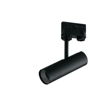 Faro LED ROCKET nero con adattatore trifase 7W 700 Lumen 4000K (luce naturale) by Fan Europe Lighting