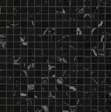 NERO ELEGANTE MOSAICO BRILLANTE Roma gold by FAP ceramiche