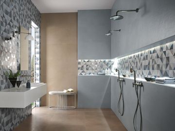 TEXTURE TRIANGOLI Milano mood by FAP ceramiche