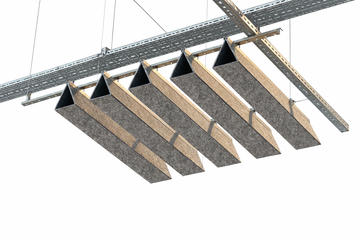 Triangle Baffle by Feltouch