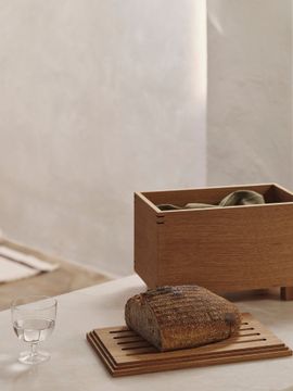 Bon Wooden Box - Oiled Oak by Ferm Living - view 2