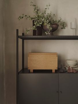 Bon Wooden Box - Oiled Oak by Ferm Living - view 3