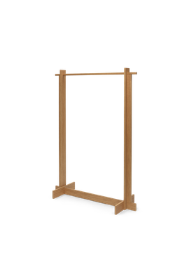 Bridge Clothes Rack - Oiled Oak by Ferm Living - view 3