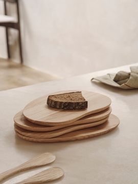 Cairn Butter Boards - Set of 4 - Oak by Ferm Living - view 2