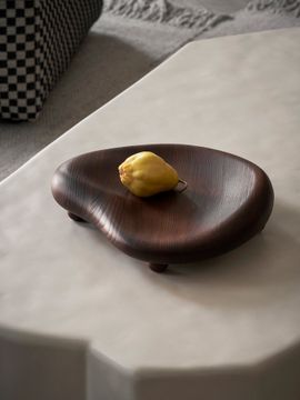 Cairn Centrepiece - Dark Brown by Ferm Living - view 2