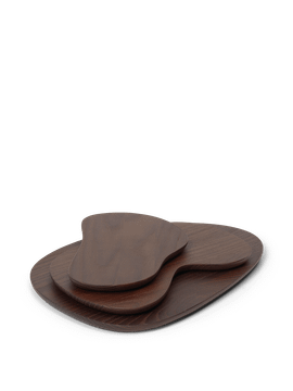 Cairn Cutting Boards - Set of 3 - Dark Brown by Ferm Living