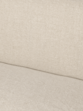 Catena Pouf Rectangular S501 - Loose Drape - Natural by Ferm Living - view 2
