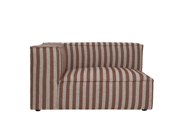 Catena Sofa Armrest Left L400 - Louisiana - Sand/Chocolate by Ferm Living