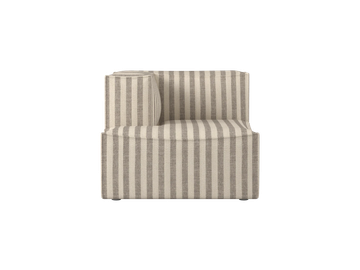 Catena Sofa Chaise Longue Left S600 - Louisiana - Sand/Off-White by Ferm Living