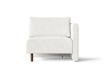 Dase Sofa Armrest Right - Bouclé - Off-white by Ferm Living - view 2