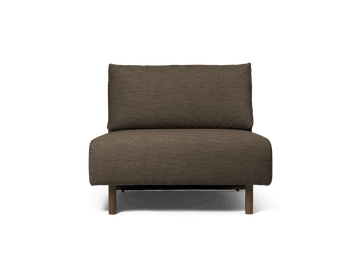 Dase Sofa Center - Soft Bouclé - Dark Brown by Ferm Living - view 2