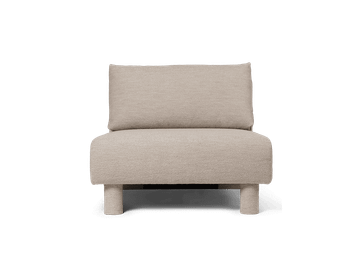 Dase Sofa Center - Soft Bouclé - Natural by Ferm Living