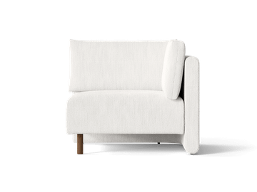 Dase Sofa Corner - Bouclé - Off-white by Ferm Living - view 2