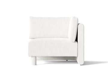 Dase Sofa Corner - Bouclé - Off-white by Ferm Living