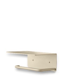 Dora Toilet Paper Holder - Shelf - Cashmere by Ferm Living - view 2