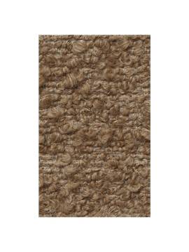 Fabric Sample - Raw Bouclé - Tan by Ferm Living