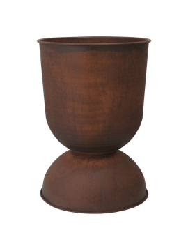 Hourglass Pot - Large - Rust by Ferm Living