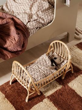 Kuku Doll Bed & Doll Chair - Natural - Gift Set by Ferm Living - view 2