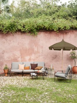 Lull Umbrella - Military Olive by Ferm Living - view 2