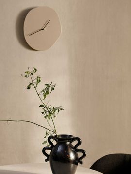 Melt Wall Clock - Cashmere by Ferm Living - view 2