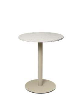 Mineral Café Table - Bianco Curia - Cashmere by Ferm Living