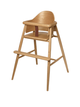 Muru High Chair - Natural Oak by Ferm Living - view 4