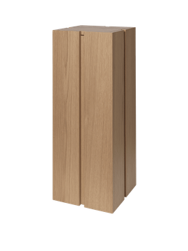 Parcel Pedestal - Natural Oak by Ferm Living - view 3