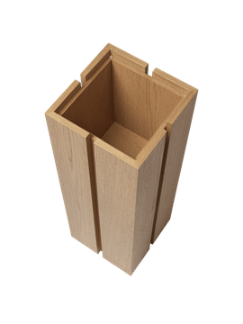 Parcel Pedestal - Natural Oak by Ferm Living - view 4