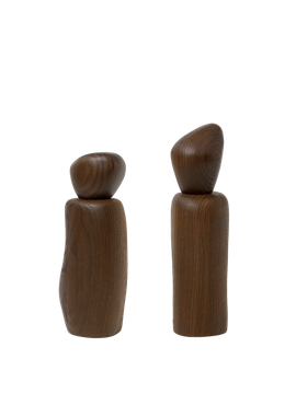 Pebble & Cairn Grinder Gift Set - Dark Brown by Ferm Living