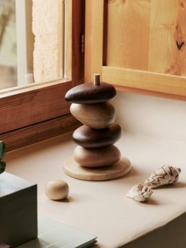 Pebble Stacking Blocks - Multi by Ferm Living - view 4